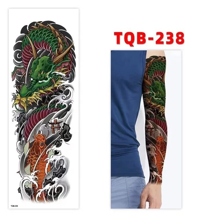 New waterproof owl rose skull totem wild wolf lion large arm leg temporary tatoo stickers