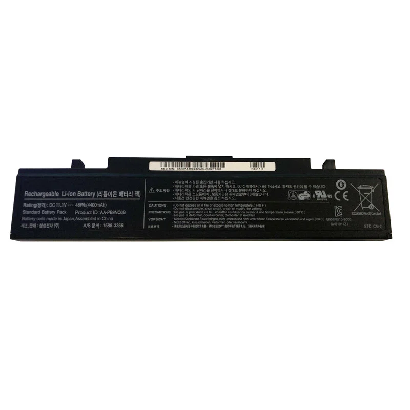 Cheap price AA-PB9NC6B laptop battery for Samsung R428 R468 R425 R530 AA-PB9NS6B replacement laptop battery
