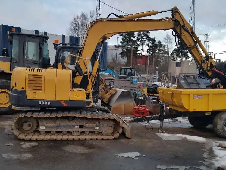 Высококачественный официальный производитель 8Ton 908D мини-экскаватор гусеничный экскаватор в Европе