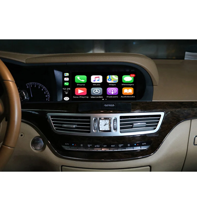 Беспроводной интерфейс Carplay Androidauto Box декодер для Mercedes всех серий поддержка зеркальной связи Youtube Netflix Spotify
