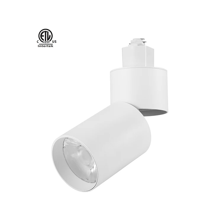 Master Series pendant folding 20w  track light system  triac dim livingroom kitchen cob track rail spotlights