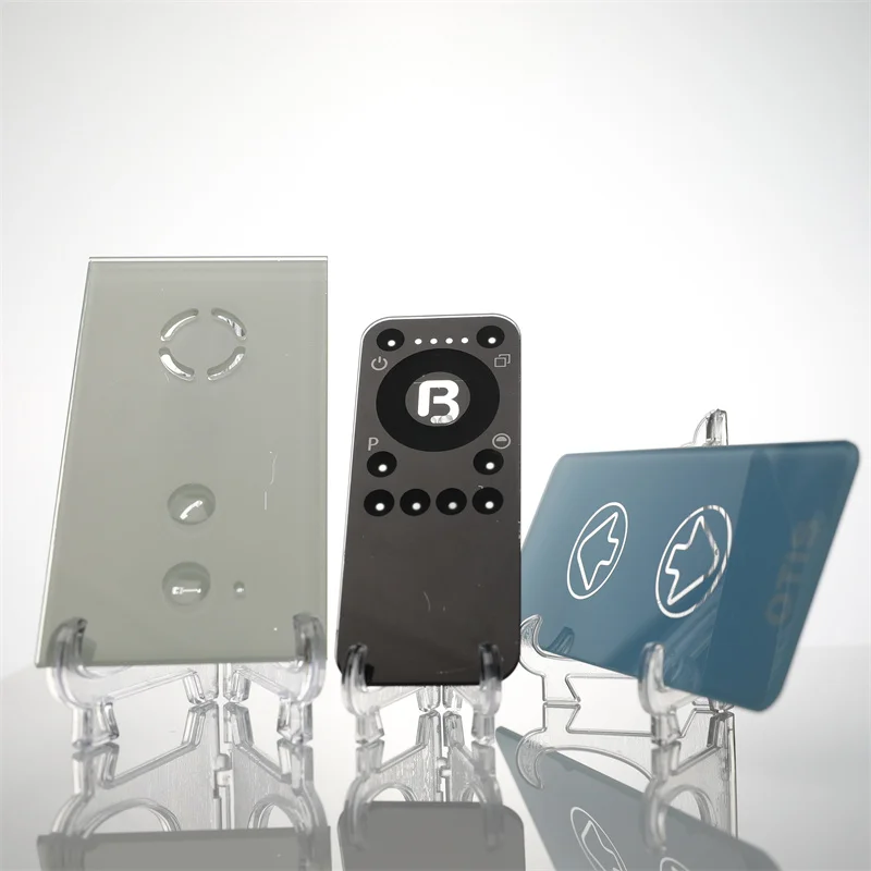 Smart Home Glass Touch Panel Remote Control Touch Switch Assurance Low Iron Glass Panel Hotel Light Switch