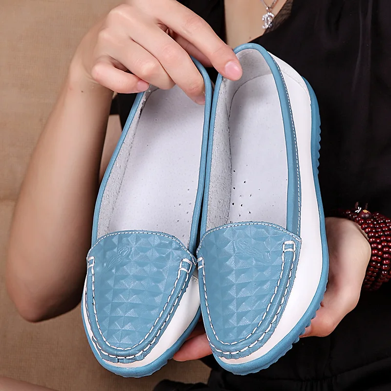 Spring and Autumn fashion flat and single shoes leisure flat pregnant mother nurse shoes