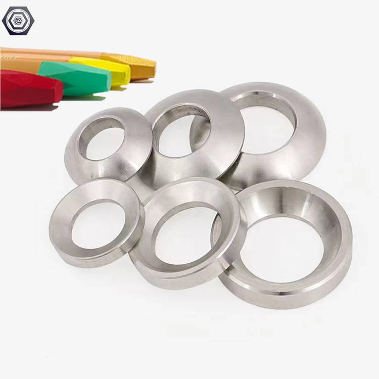 304 stainless steel tapered fisheye gasket parallel countersunk head gasket decorative washer countersunk hole gasket solid