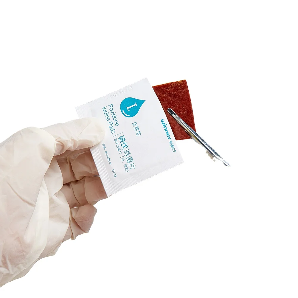 On Sale Class I Single 4x8cm Iodine Pad Swab Other