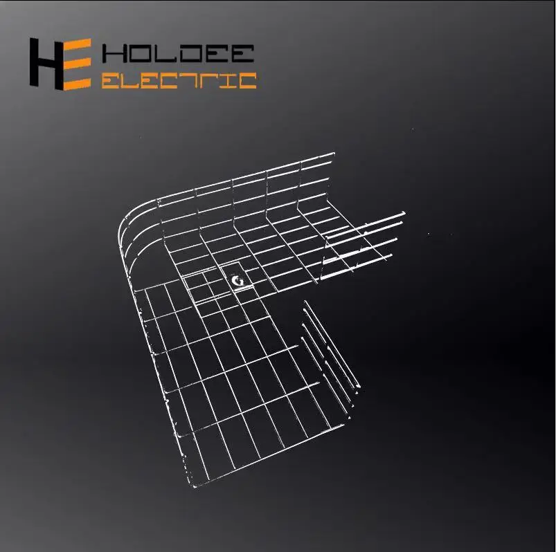 zinc plated metal cable mesh basket tray sizes