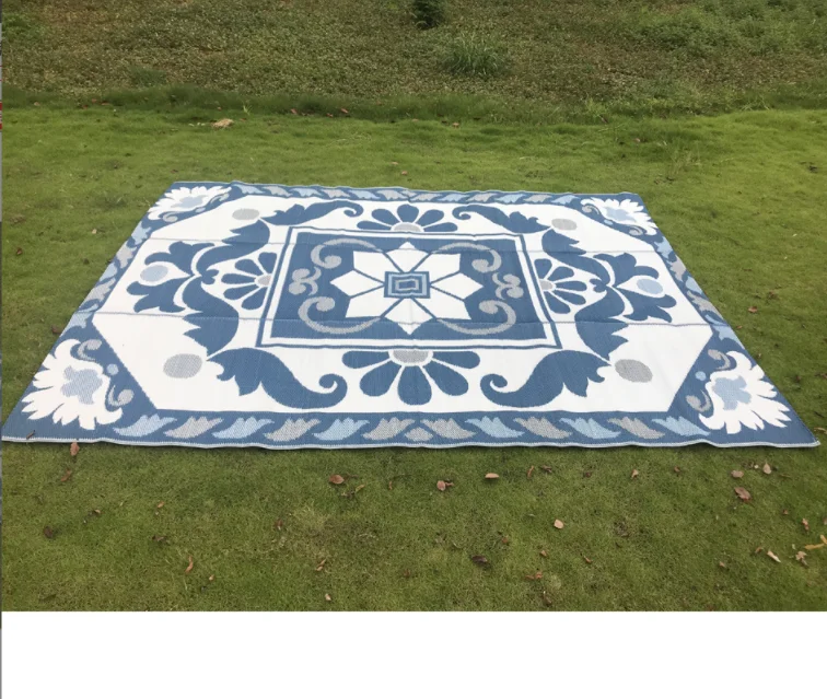 High quality RV Patio Mats Carpets PP material plastic outdoor or indoor rug pad