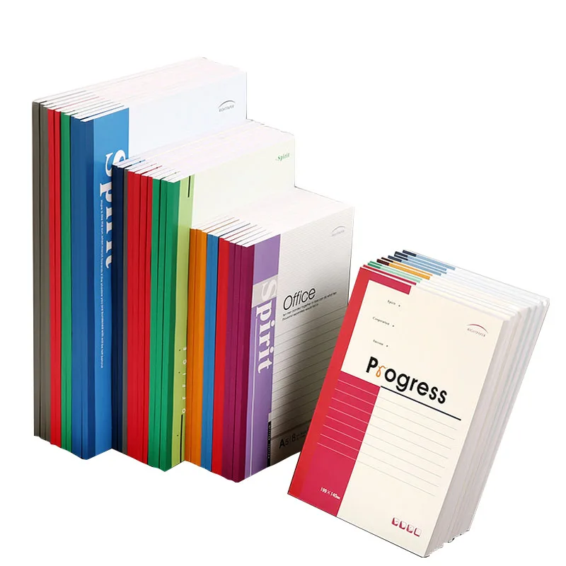 
Multiple Thickness Soft Copy Book A4/B5/A5/32K Office Notebook Simple Writing Book 4 Colors Covers Student Diary Exercise Book 