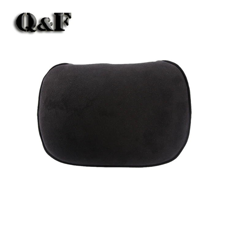 High quality Suede fabric Car Headrest Neck support adjustable strap Car Neck Pillow for Adult