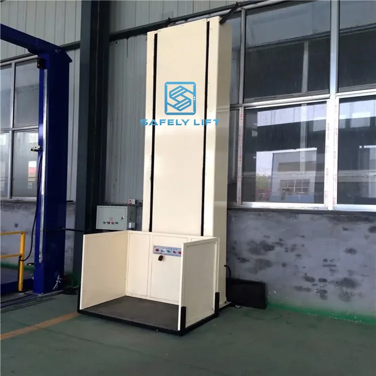 Home indoor outdoor disable electric hydraulic vertical platform lift wheelchair lifts