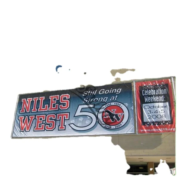 Huge Size Music Festival Stage Concert band  banner mesh ,vinyl banner printing