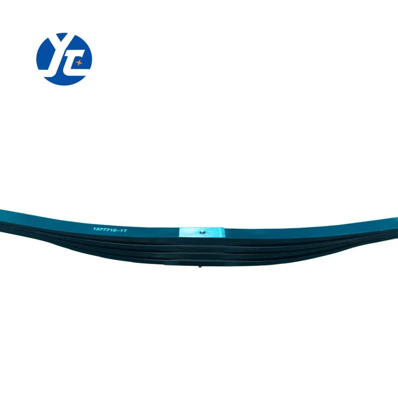 Параболическая листовая пружина из четырех частей центральное отверстие подвеска шасси грузовика