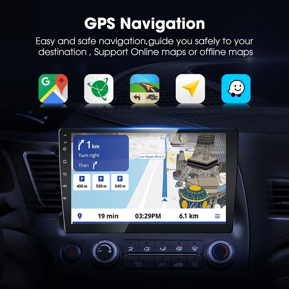 7 9 10 дюймов 2din сенсорный экран автомобильный gps навигация мультимедийный видеоплеер автомобильное радио android dvd плеер