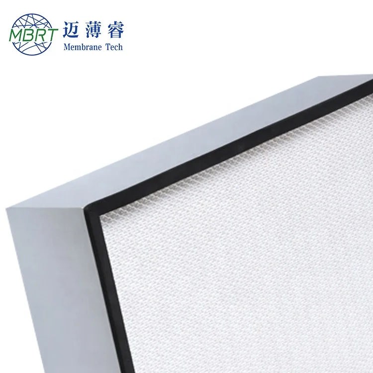Hvac air conditioner air purifying hepa filter iso 5 fan filter unit ffu with hepa filter