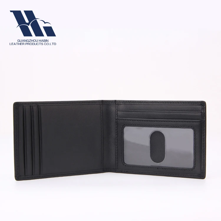 Leather Credit Card Holder ID Card Wallet with Money Clip
