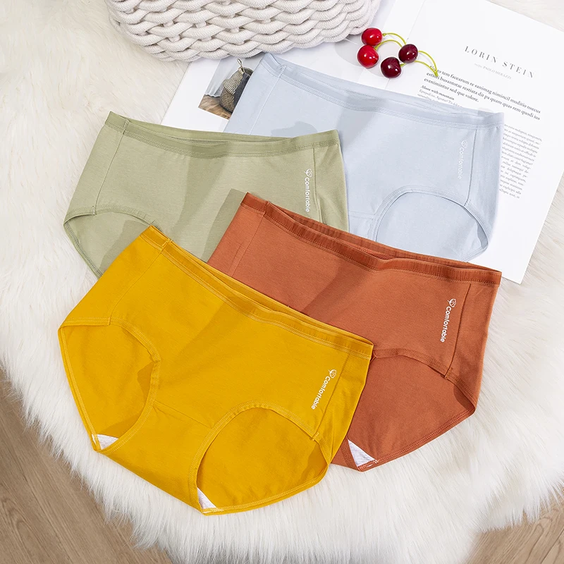 High Quality Cotton Panties Women Seamless Comfortable Girls Briefs Panty