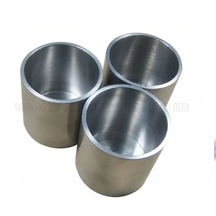 high quality sintered molybdenum crucible for sale SG High purity tungsten carbide crucible cup/melting pot