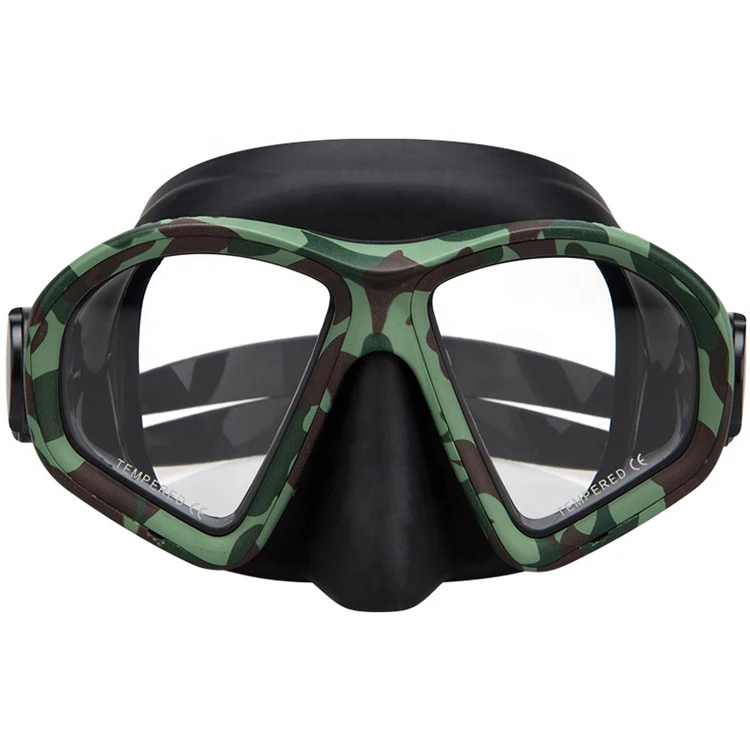 High Quality Classic Design Adjustable Strap Diving Equipment Low Volume Floating Free Diving Mask