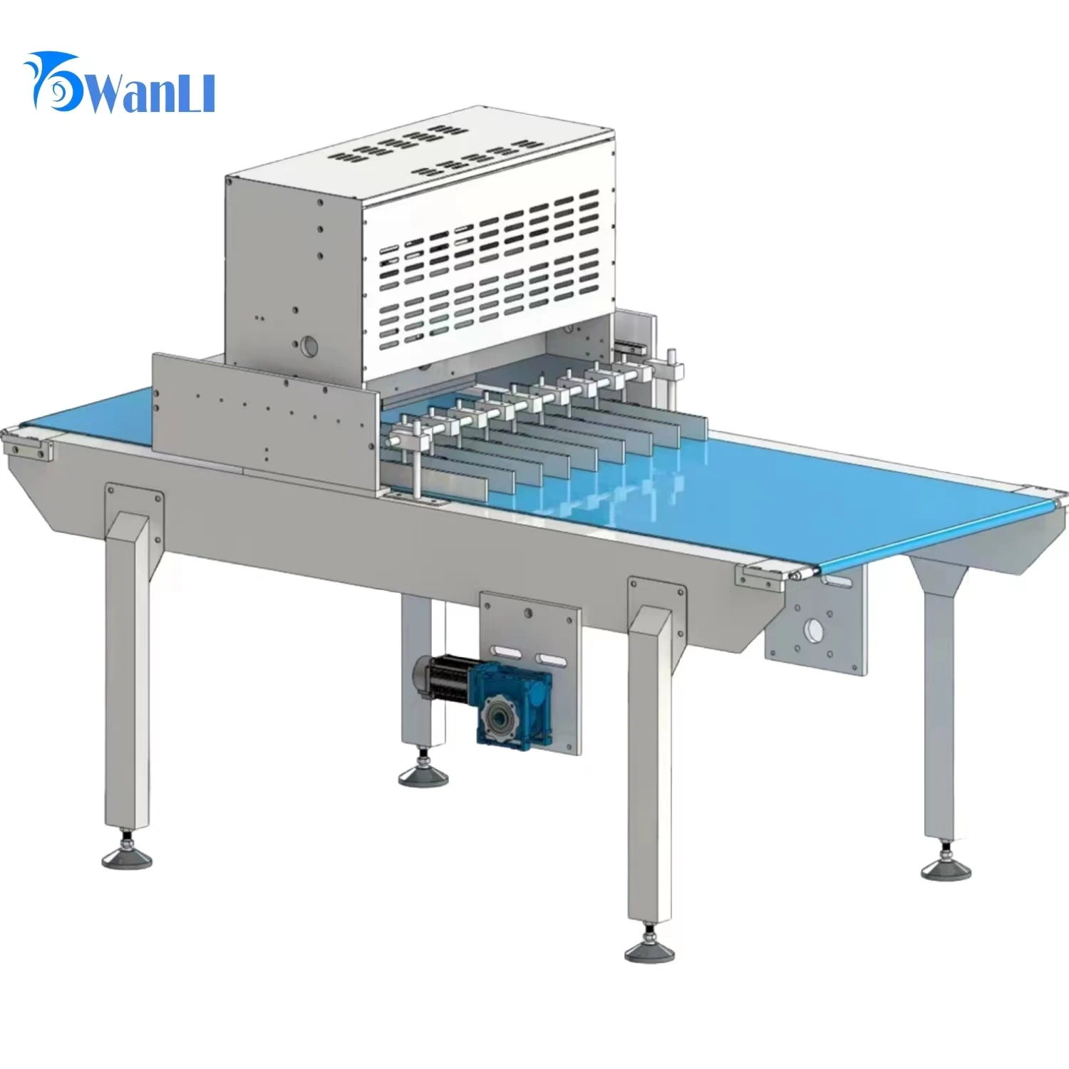 Wanlisonic Factory Direct Sale Ultrasonic Bread Slicer Machine Automatic Cake Cutting Machine