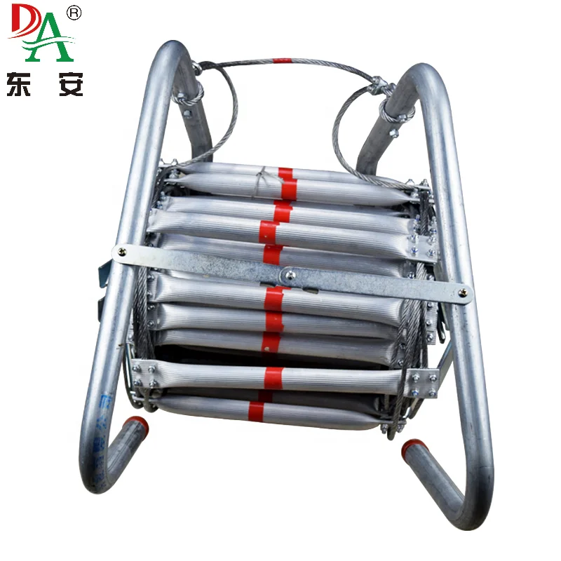 Fire escape ladder High altitude rescue  ladder aluminum  insulated rescue climbing escape outdoor