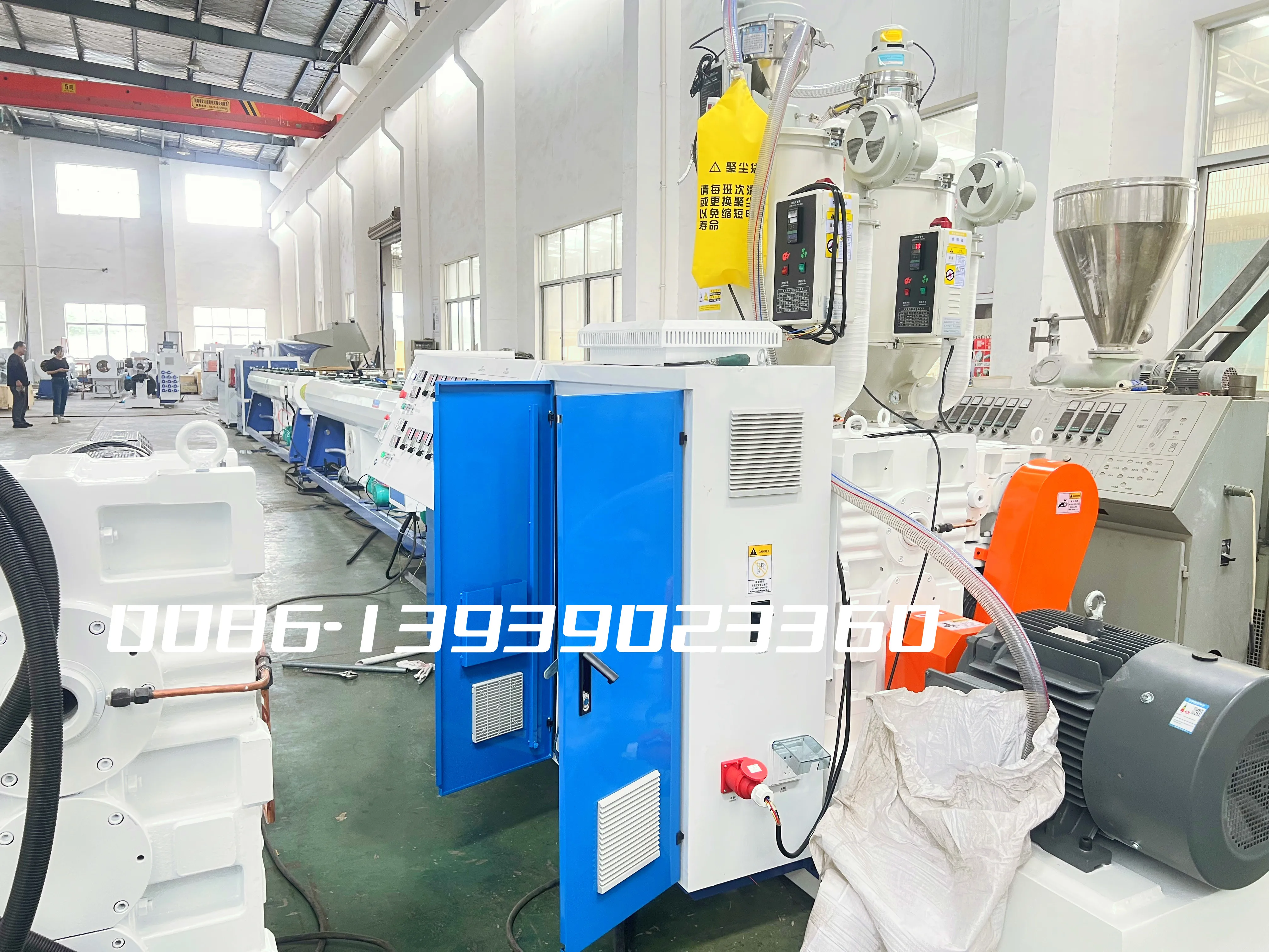 20-63mm Glass Fiber PPR Pipe Production Line/Fiber Glass Reinforced Vacuum Feeding Co-Extrusion Line