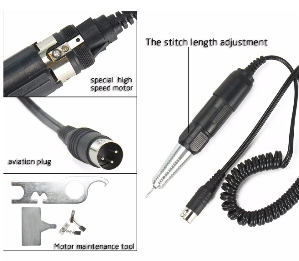Professional 65W Strong Nail Drill Manicure Machine Pedicure Electric Strong 35000 RPM File Bits Nails Art Equipment nail drill