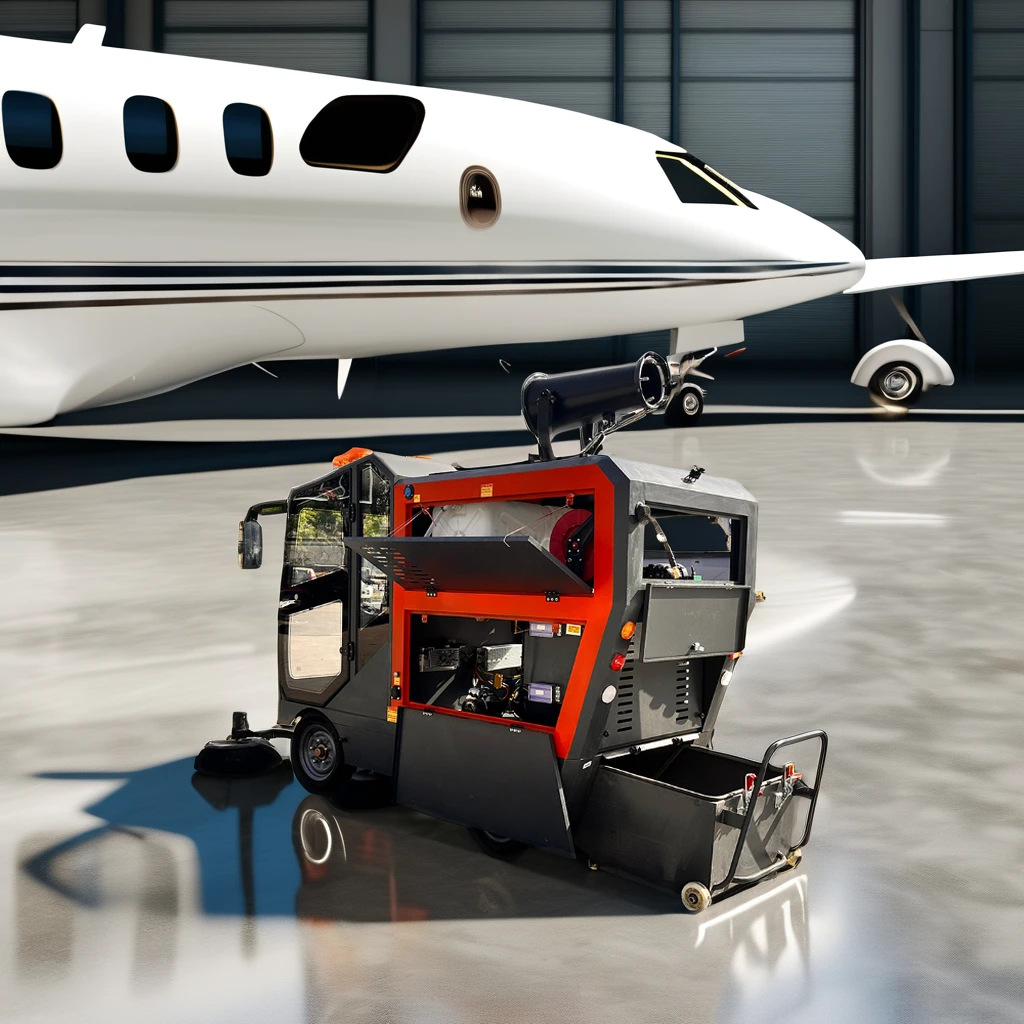 Automatic Four-Wheel Road Cleaning Machine New Vacuum Street Sweeper Truck Motor Pump Plastic Closed Road Sweeper Car