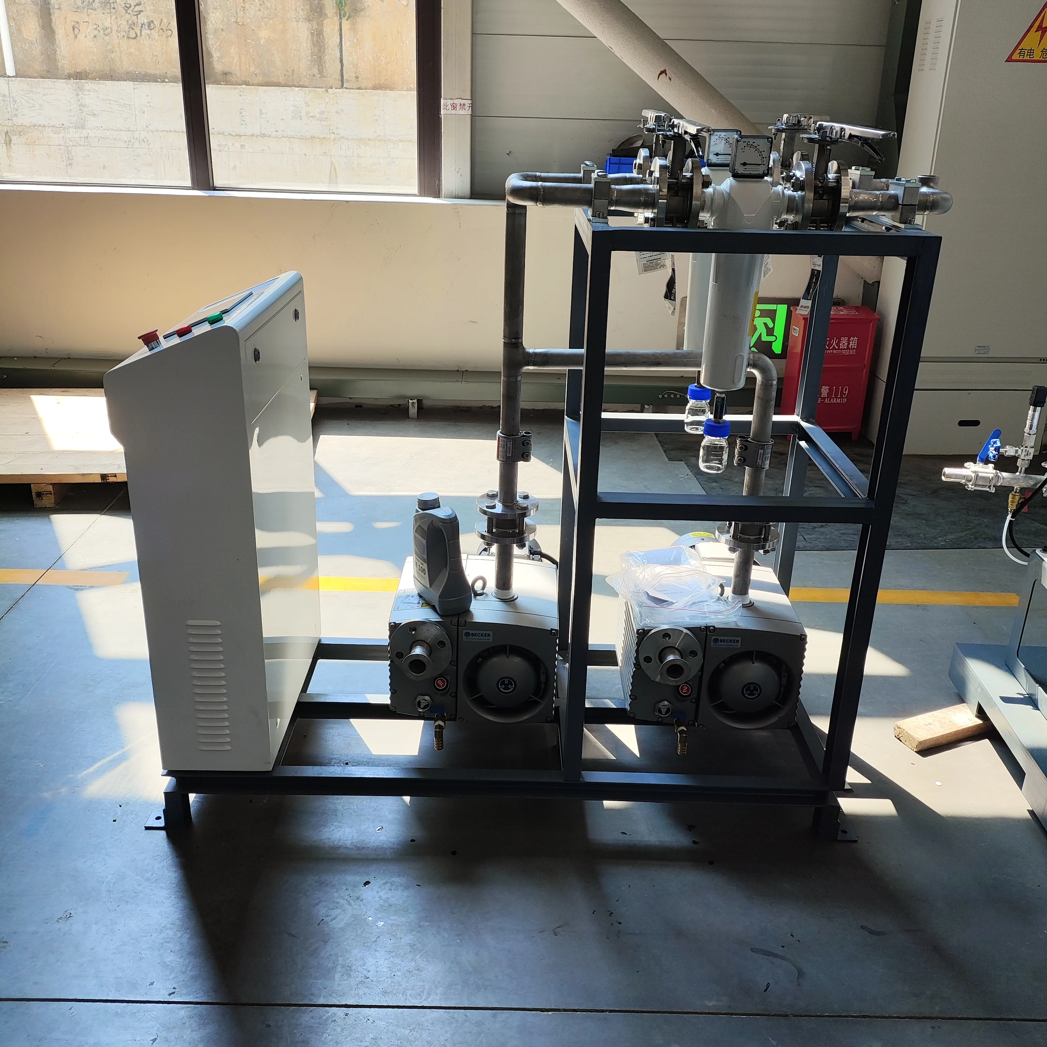 central vacuum system hospital vacuum pump suction vacuum cleaners machine