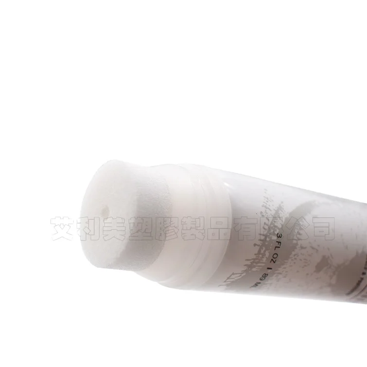 Round  tube for shoe series empty tubes  with sponge applicator tube