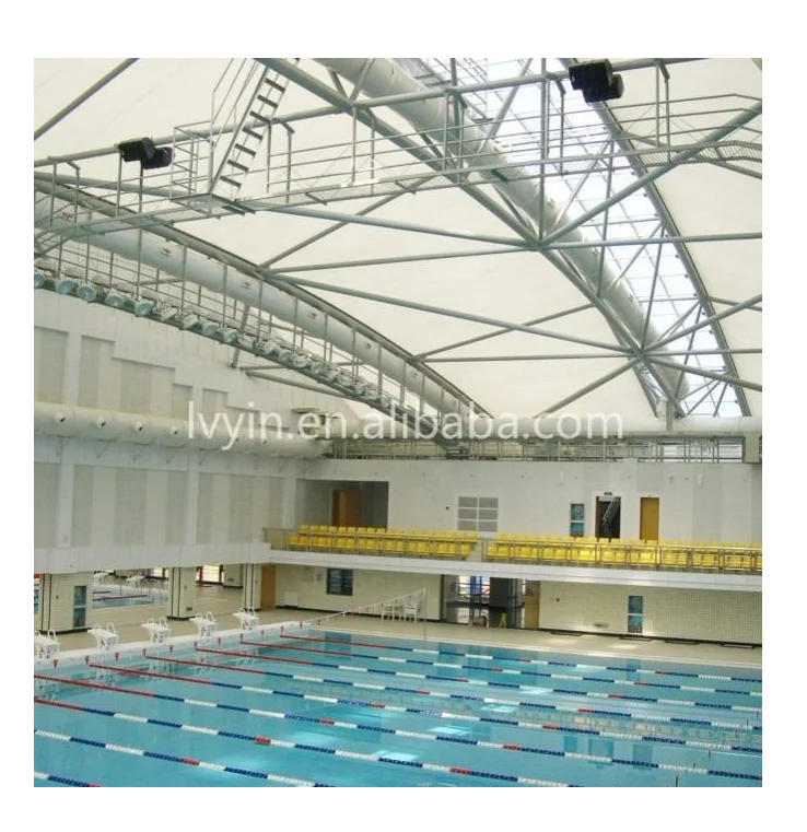 Ступенчатый ПВДФ Ptfe Etfe солнцезащитный уличный тент уличный кафе зонтик растягивающая мембранная структура