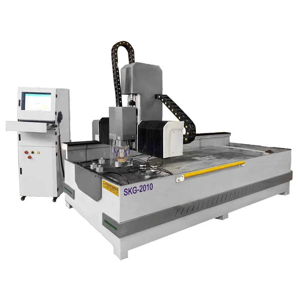 Senke Новый Онлайн 1000*2000 мм CNC авто стекло зеркало кромка шлифовальный станок