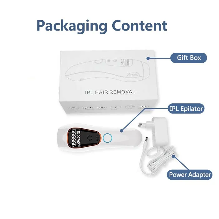 2022 Portable Painless Skin Rejuvenation Mini Laser body Hair Remover Ipl Hair Removal for beauty skin care