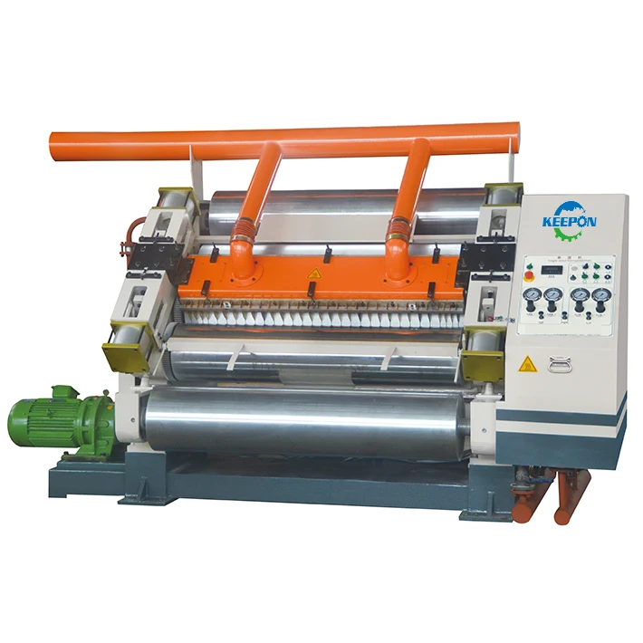 QWJ-1300/1600 High Speed Fingerless Single Facer Carton Paper Corrugation Machine Line with Constant Stable Performance
