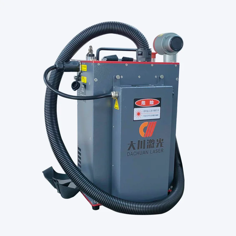 New Fiber Pulse Laser Machine for Cleaning Floors Easy to Operate Multiple Materials Metal Wood Stone