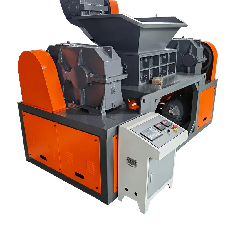 Plastic Waste Recycling Machine Plastic Shredder 7.5Kw 100% Recycled Plastic Pet Tableware