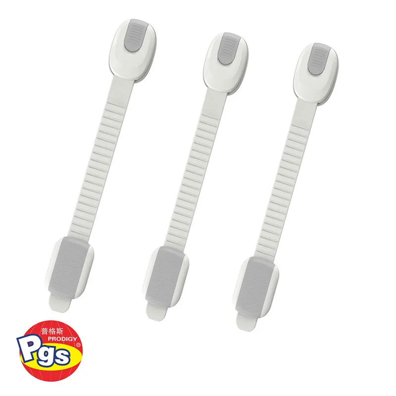 Prodigy Baby supplier Adjustable Strap Kids Child Proofing Baby Safety Locks For Fridge Cabinets Drawers