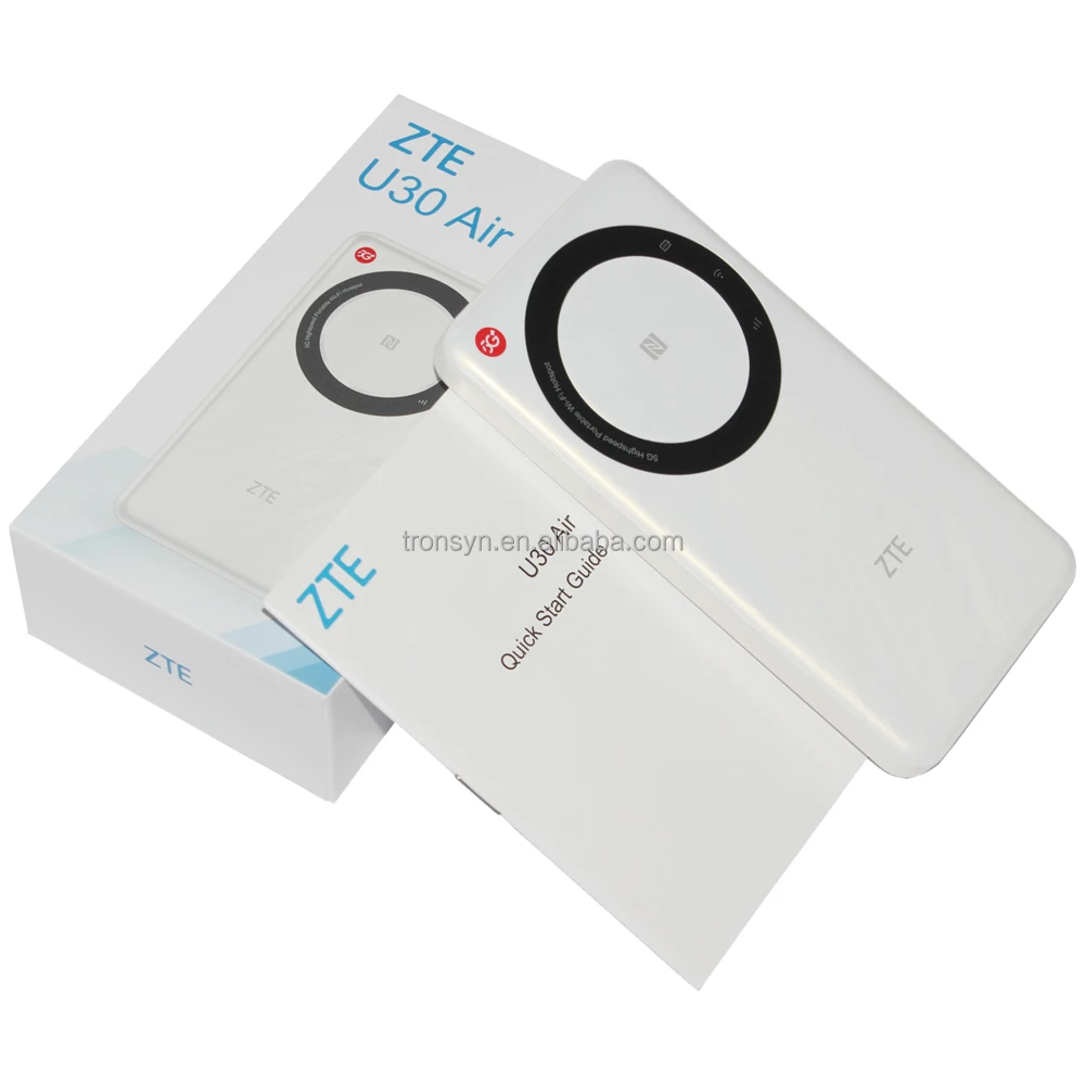 Новейшая Мобильная точка доступа ZTE U30 Air 4G 5G LTE с аккумулятором 4500 мАч и поддержкой быстрой сети SA & NSA