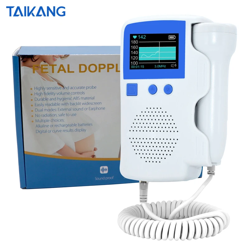 Cheap Price Portable Household Kit For Sale Baby Heart Beat Detect Fetal Doppler Monitor