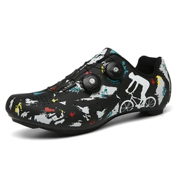 Bicycle Carbon Mountain Mtb Cycle Cleats Spd Brake Men Racing Road Bike Cycling Shoes