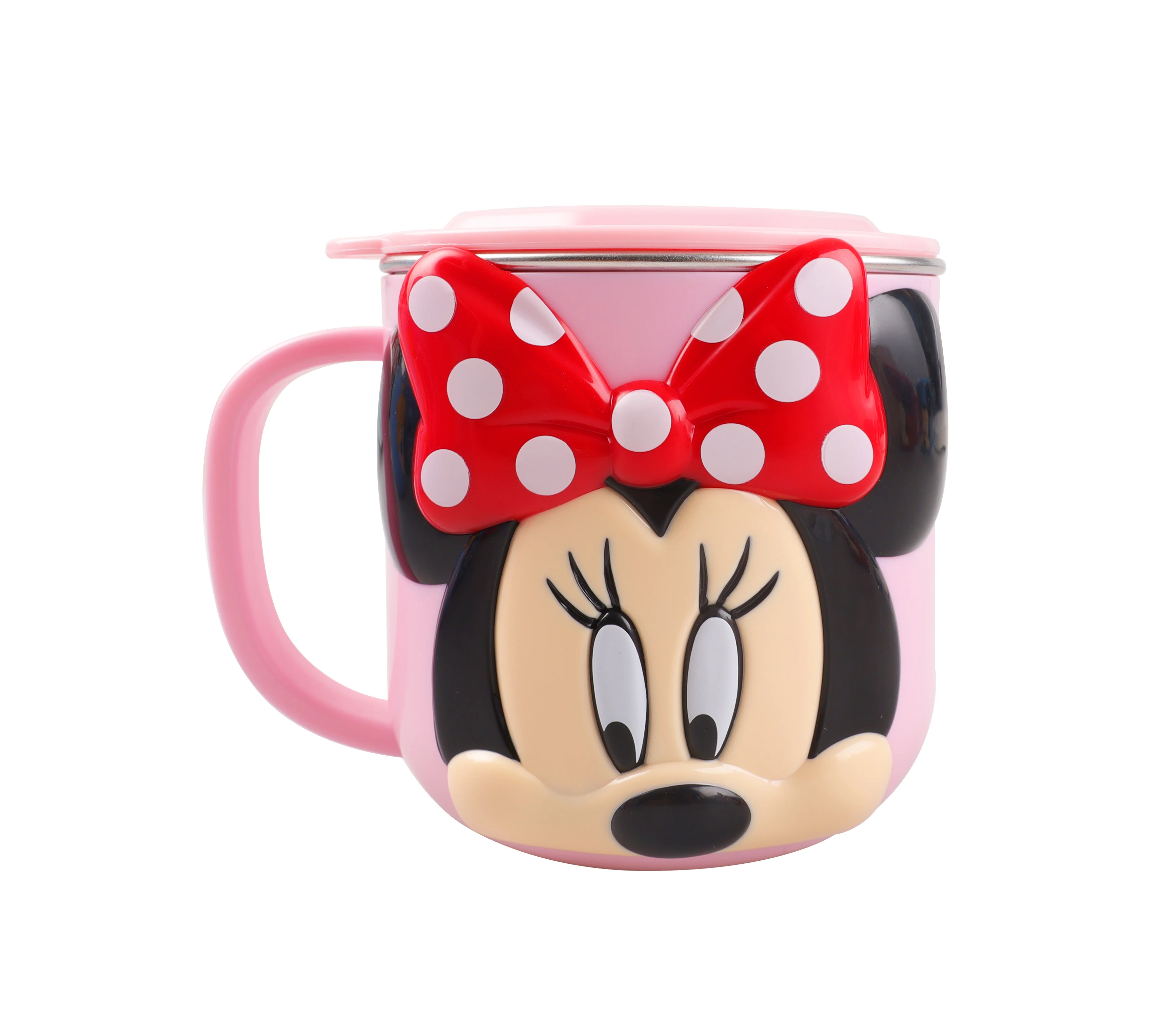 Disney Cartoon Children water cup 3D Modeling Cup Special Stainless Steel Water Cup