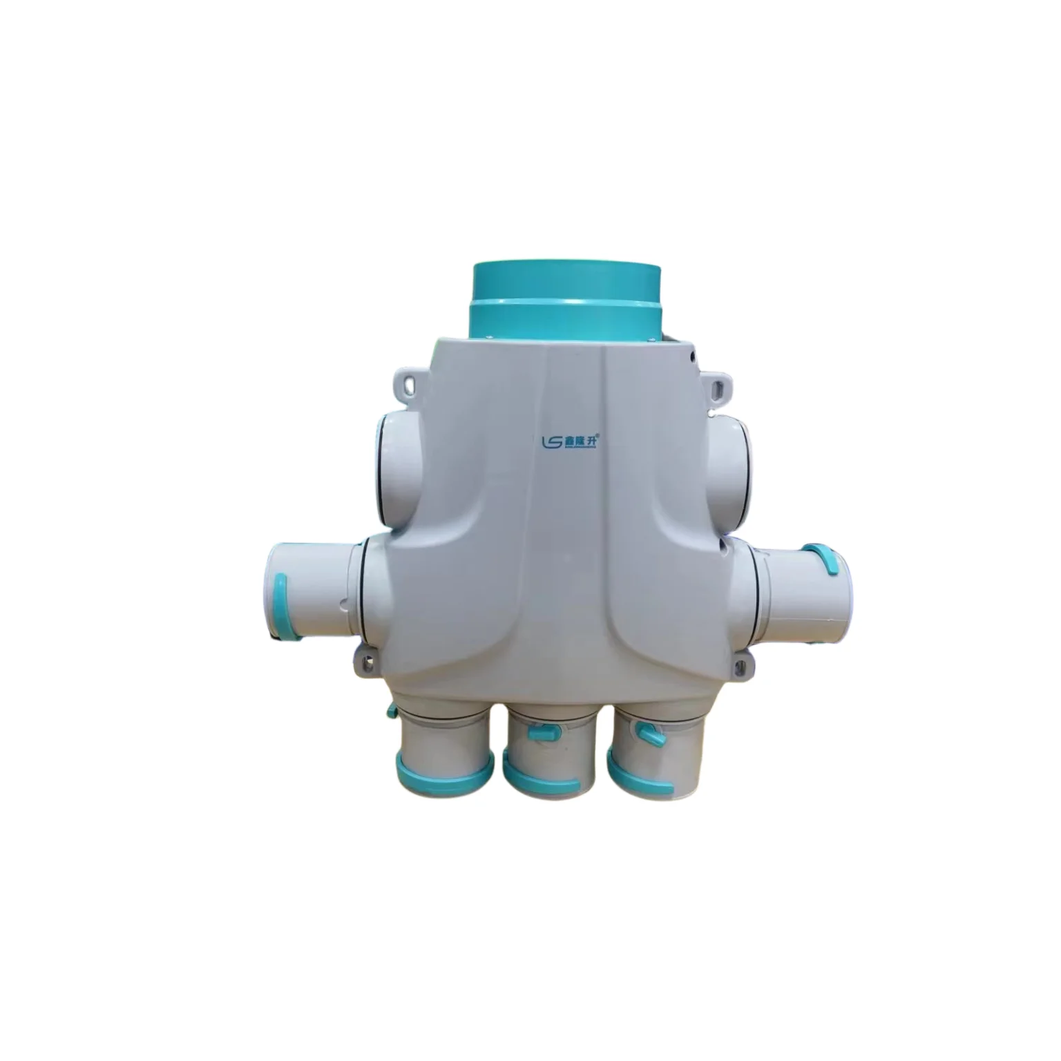 ABS material fresh air system PE pipe one to five distribution box