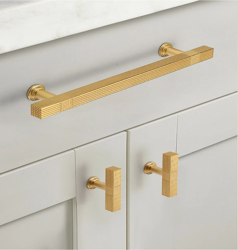 Aluminium Profile T Bar Long Furniture Dresser Cupboard Kitchen Cabinet Pulls Wardrobe Drawer Knobs Handle