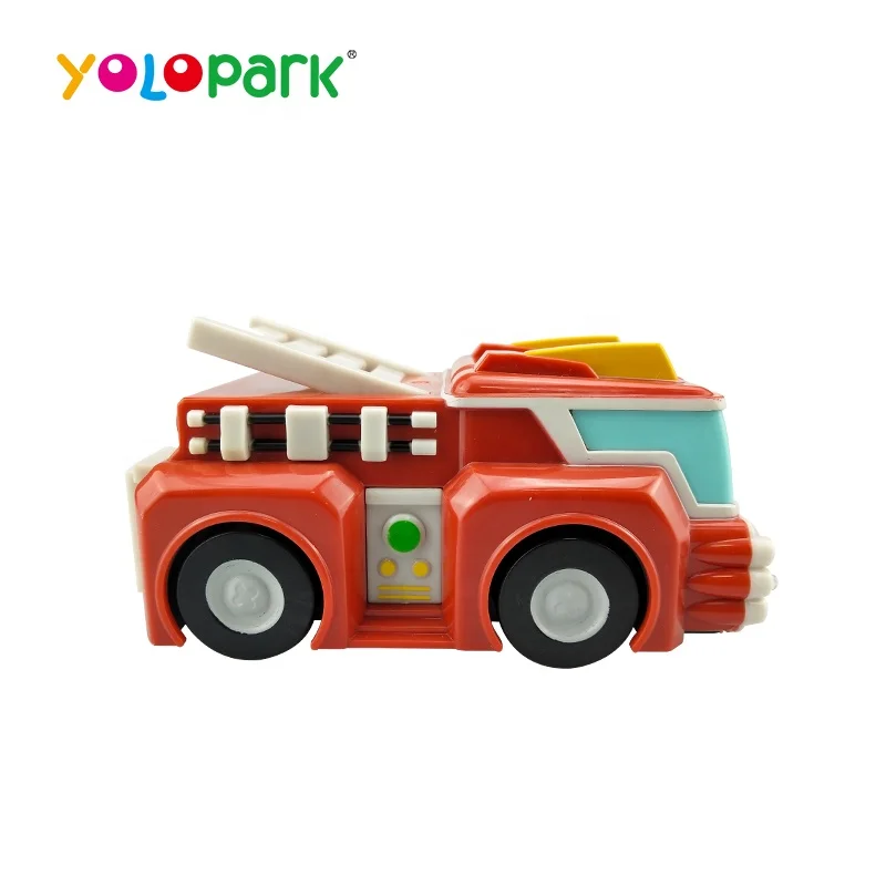 Rescue Bots - 12CM Heatwave Friction Car- Transformers toys