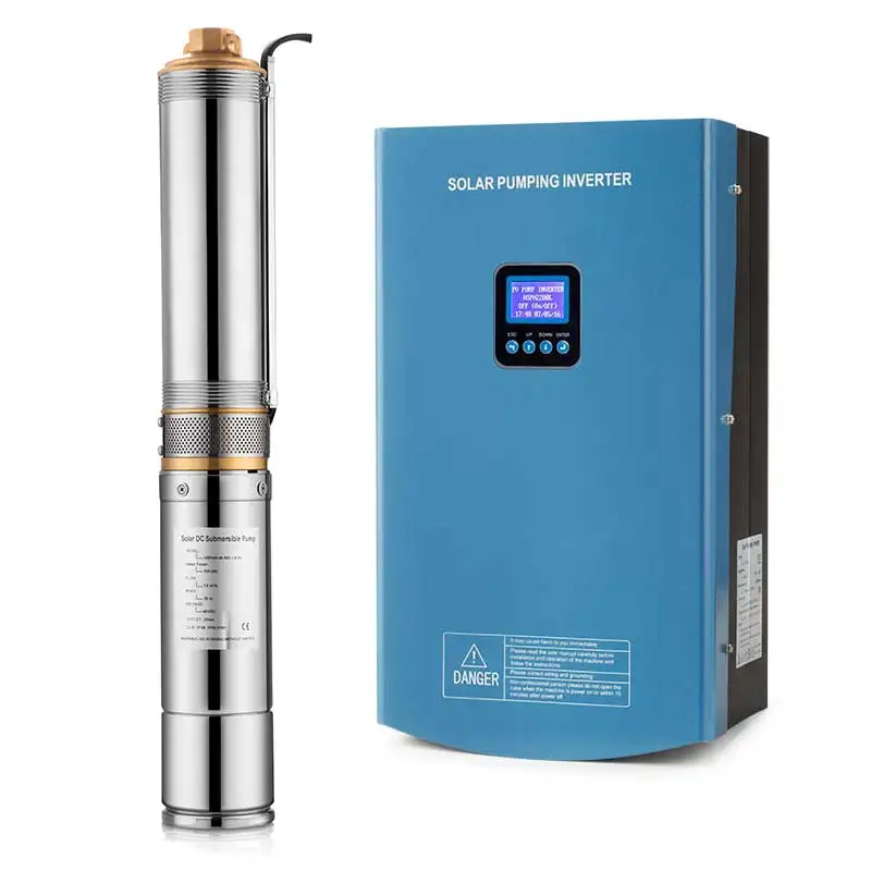 3hp Inverter Constant Pressure Water Pump 2200w 2 Inch Diameter Sample Lift Solar Pumps with 3