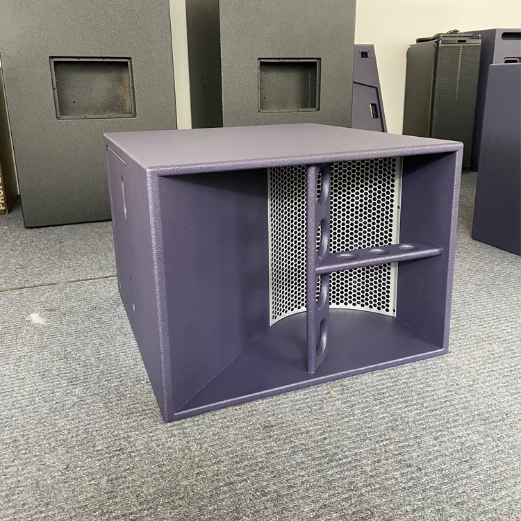 Audio F118M 800W Wooden DJ Subwoofer 18 Inch Woofer Speaker for professional Bars and Clubs