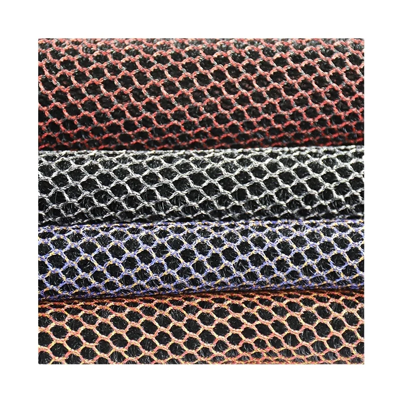 new Polyester Warp Knitted Sandwich Spacer 3D Air Mesh Fabric For Motorcycle Seat Cover car seat cushion