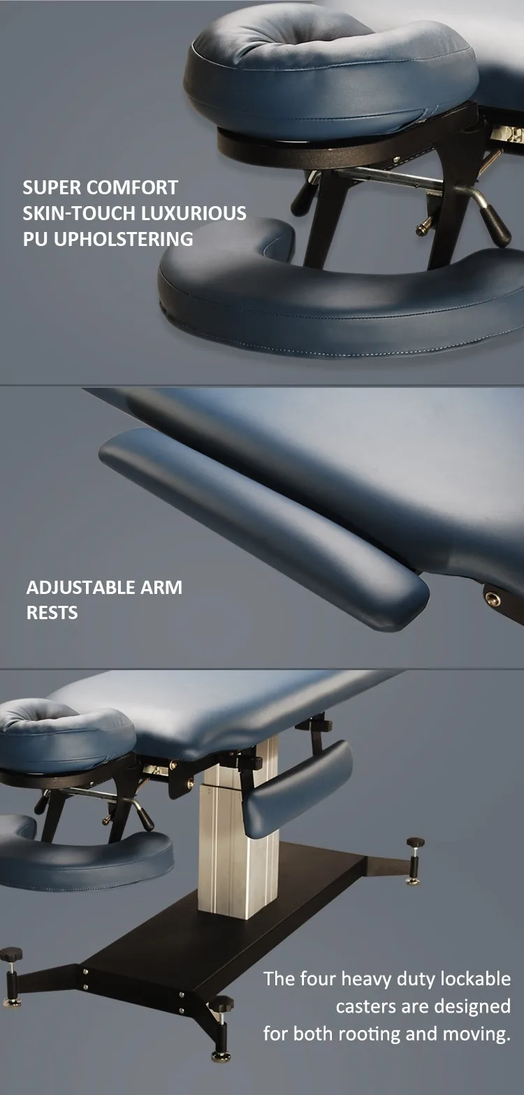 Max Factory Price Custom Professional Electric Height Adjustable Massage Therapy Bed Physiotherapy Bed Medical Treatment Table