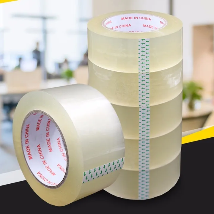 Высококачественная самоклеящаяся лента на заказ Bopp Jumbo Roll Прозрачная Упаковочная Лента для герметизирующих коробок