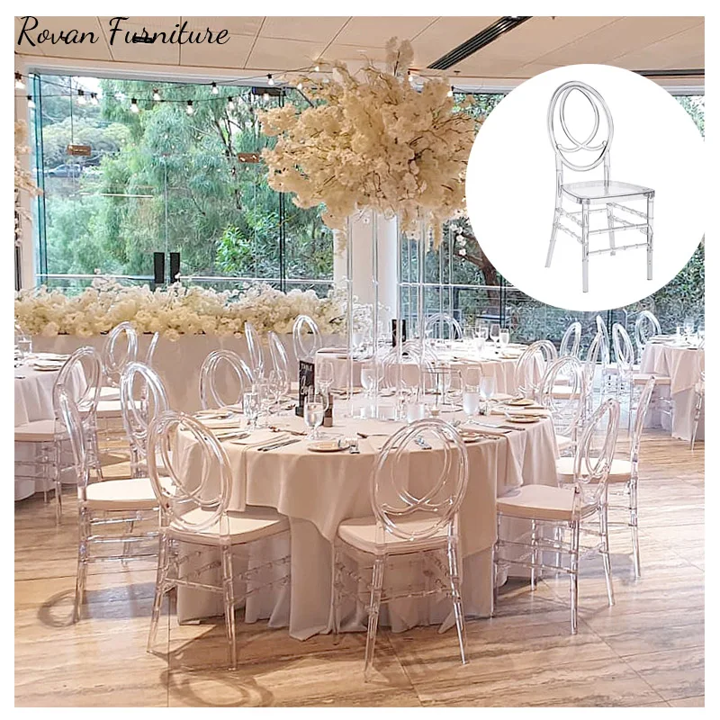 RTS TOP Cheaper phoenix chair in white dinning table and chair set