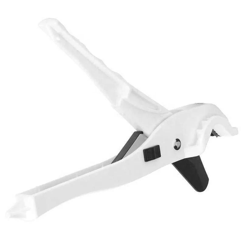 PVC Pipe Scissors Cutter On-Off Cutting Tool Plastic Rubber One-Hand Operated Pipe Cutter